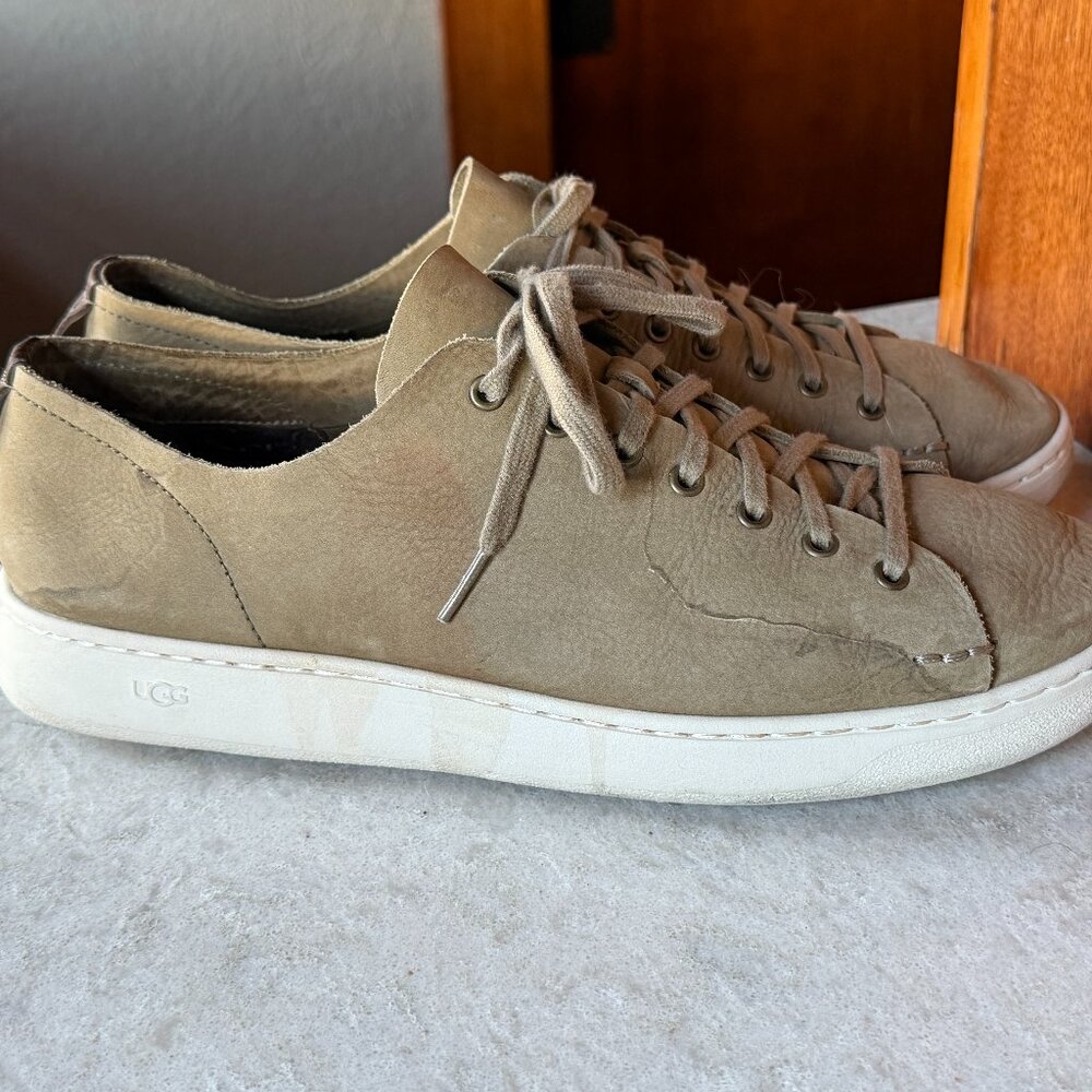 UGG Pismo Low Nubek Leather Shoes * Mens Size 11 * Tan